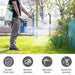 Close-up of Trigger Lock on 5L Garden Pressure Sprayer for Controlled Spraying