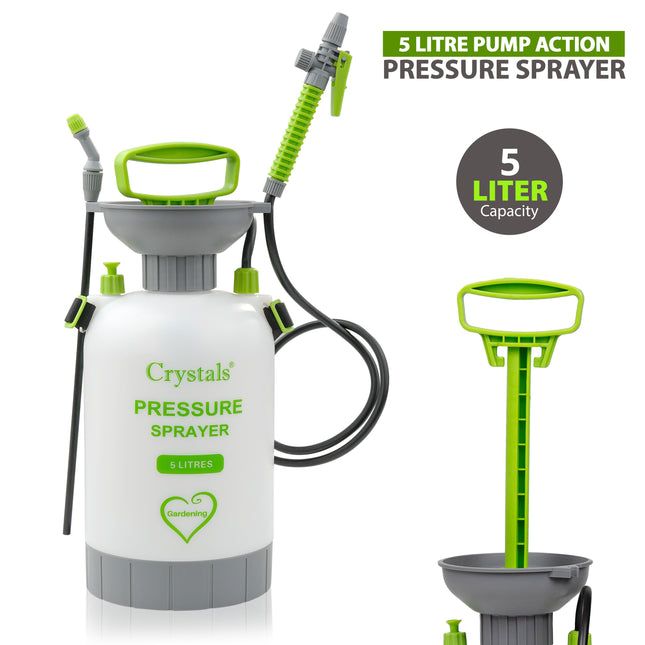 Adjustable Nozzle on 5L Garden Pressure Sprayer for Pesticides and Fertilisers