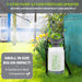 5L Translucent Garden Pressure Sprayer Bottle with Litre Graduations for Mixing