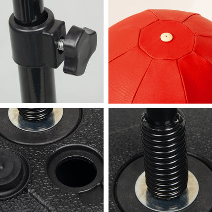 Kids Freestanding Boxing Punch Bag with Gloves