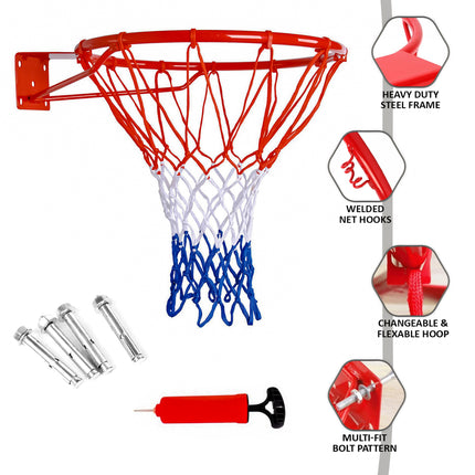 45cm Basketball Net Ring Hoop Goal