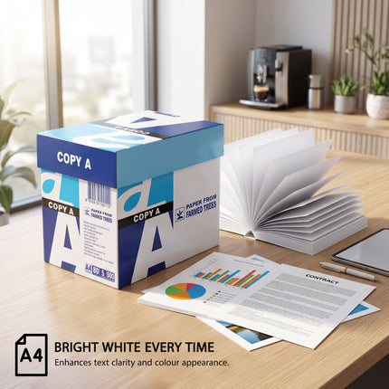A4 2500 Printer Sheets White Paper