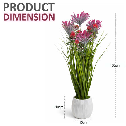 50cm Faux Artificial Larch Plant