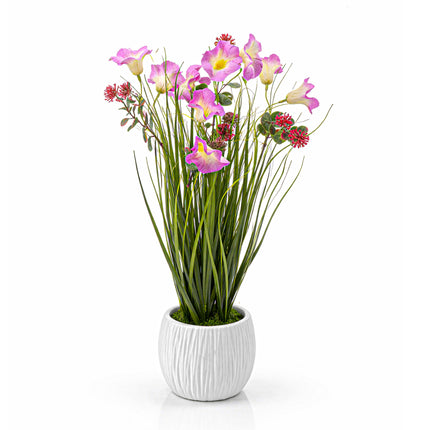 50cm Faux Morning Glory Plant