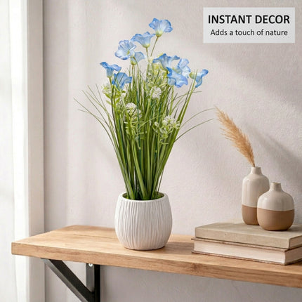 50cm Faux Morning Glory Plant