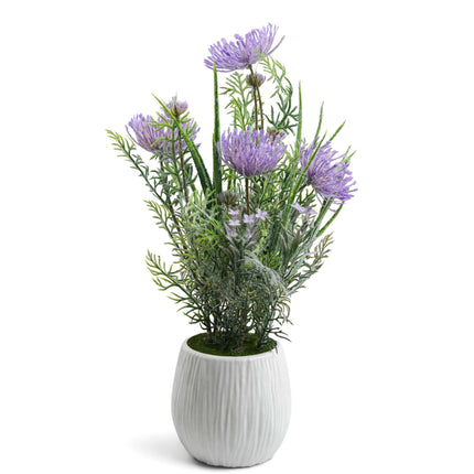 50cm Faux Artificial Pink Spider Chrysanthemum Plant