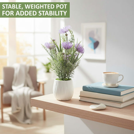 50cm Faux Artificial Pink Spider Chrysanthemum Plant