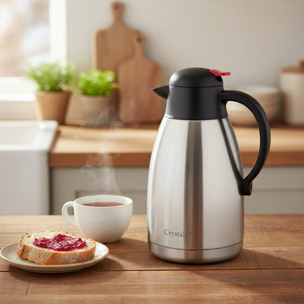 2L Stainless Steel Thermos Flask Vacuum Kettle