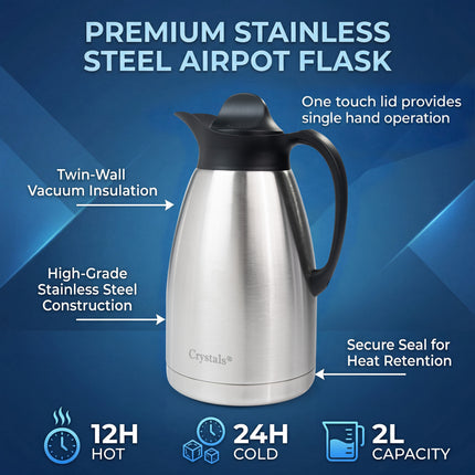 Stainless Steel Airpot Flask