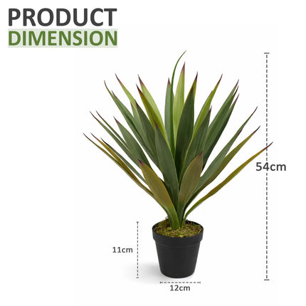Agave Succulent 50CM - Artificial Plant