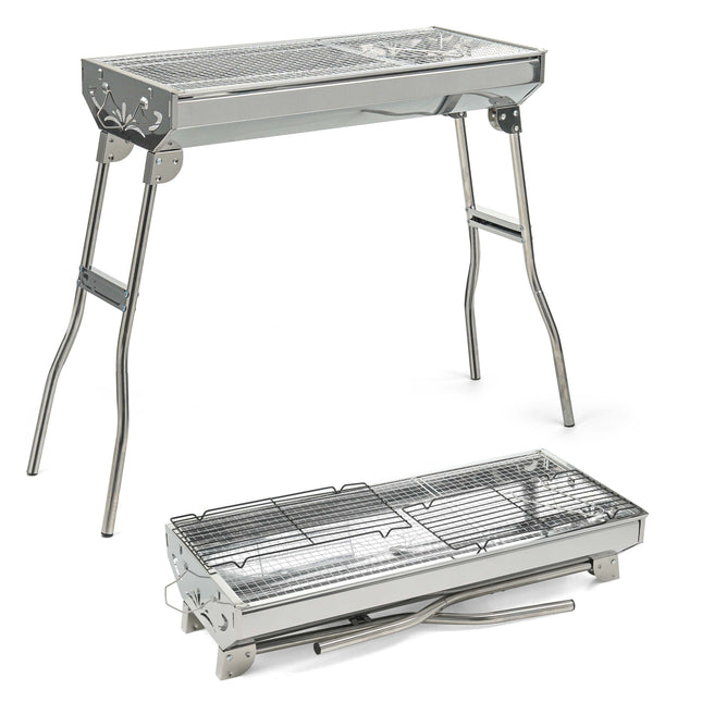 Folding Charcoal Barbecue Grill