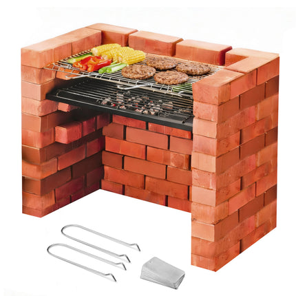 67cm BBQ Grill Tray Set DIY Outdoor