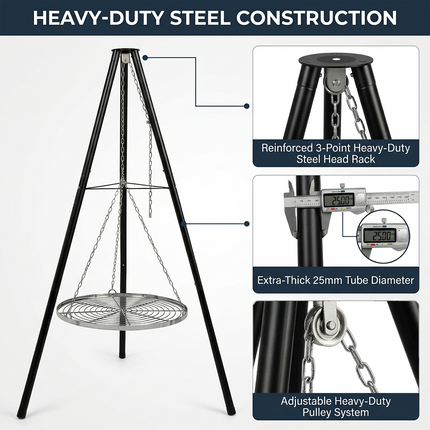 Large Tripod Barbecue Grill