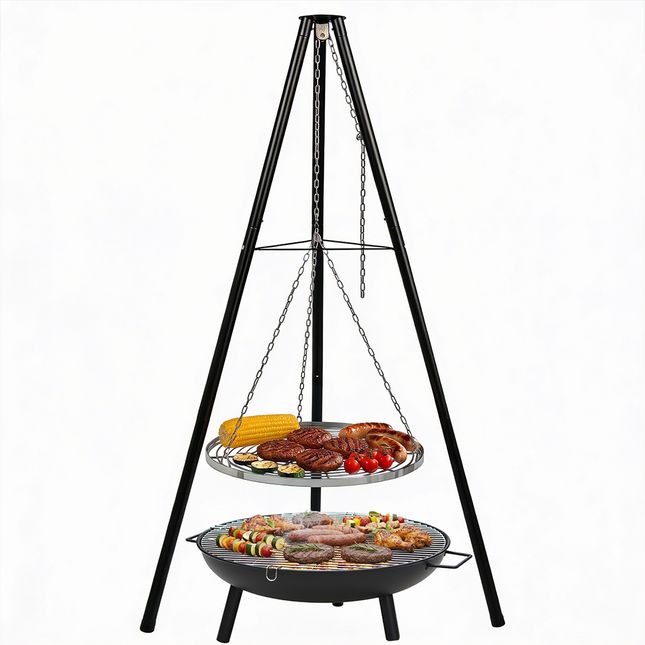 Large Tripod Barbecue Grill