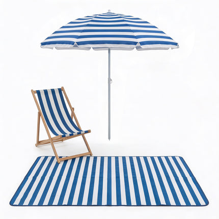 Picnic Mat with Umbrella & Deck Chair