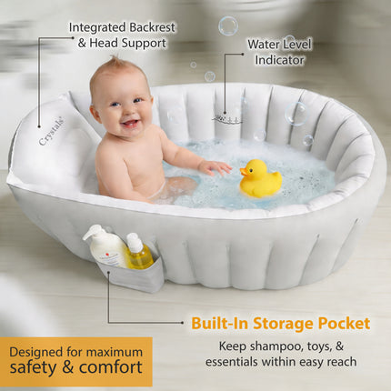 Inflatable Baby Bath Tub for Newborn