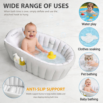 Inflatable Baby Bath Tub for Newborn
