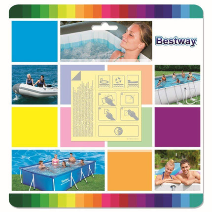 Beswtay 10x Underwater Adhesive Repair Patch & Air Bed Repair Kit