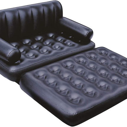 Bestway Multipurpose Sofa, 188 x 152 x 64 cm, PVC, Black