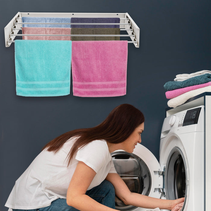 Extendable Drying Rack Wall Mounted Airer