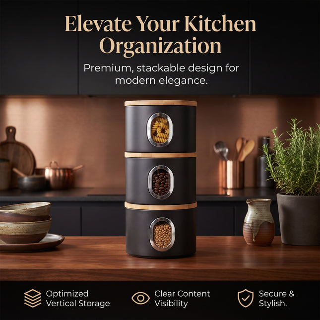 Tea Coffee Sugar Canister Set