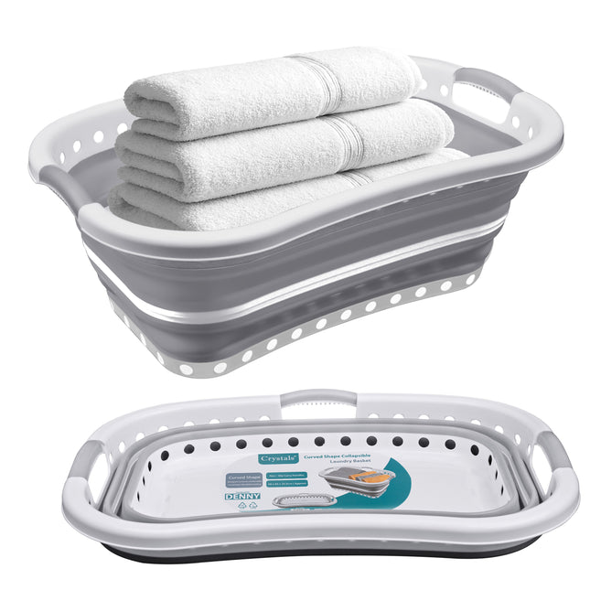 68L Foldable Collapsible Laundry Basket