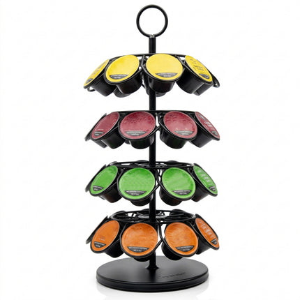 36 Coffee Pod Holder Revolving Stand