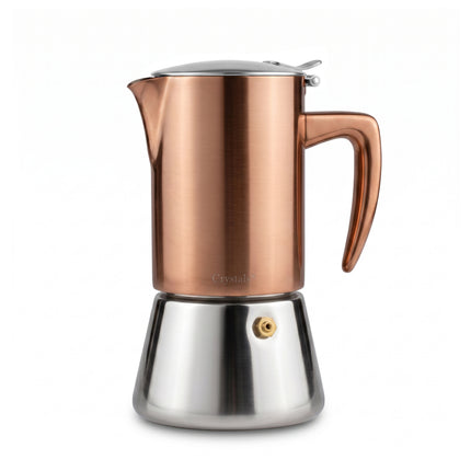 6-Cup Stainless Steel Moka Pot