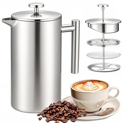 Stainless Steel Coffee French Press