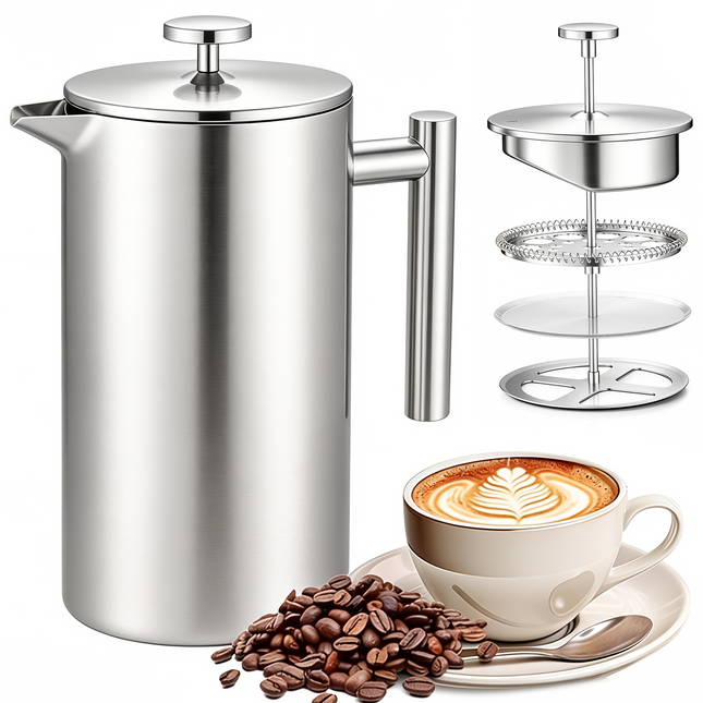 Stainless Steel Coffee French Press