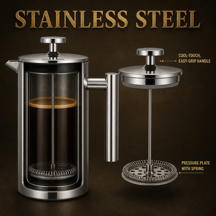 Stainless Steel Coffee French Press