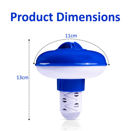 Chlorine Tablets + Floating Chemical Dispenser