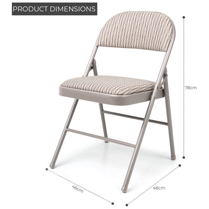 Folding Deluxe Office Back Rest Chair