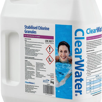 3kg Clearwater Chlorine Granules