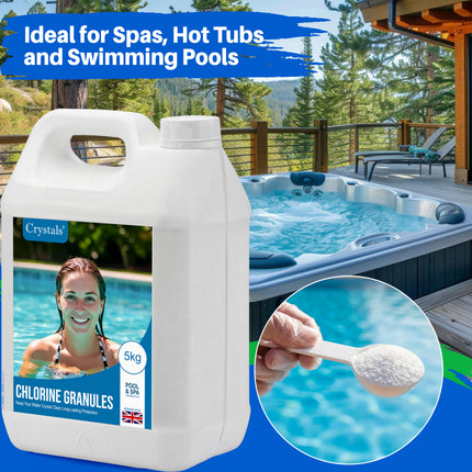 5kg Chlorine Granules for Pool & Spa