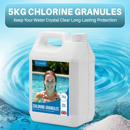 5kg Chlorine Granules for Pool & Spa
