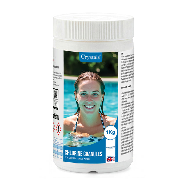 1kg Chlorine Granules for Pools & Spas