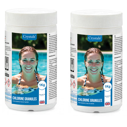 1kg Chlorine Granules for Pools & Spas