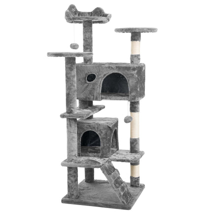 138cm Large Cat Tree Multilevel Scratching Post