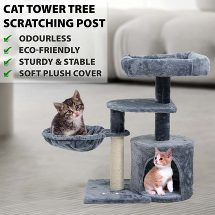 Large Cat Tree Multilevel Climbing Tower