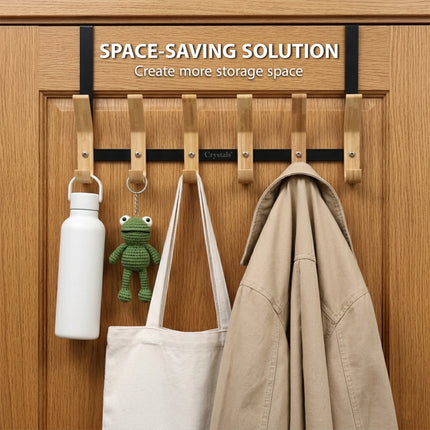 12-Hook Over Door Clothes Hanger Rack