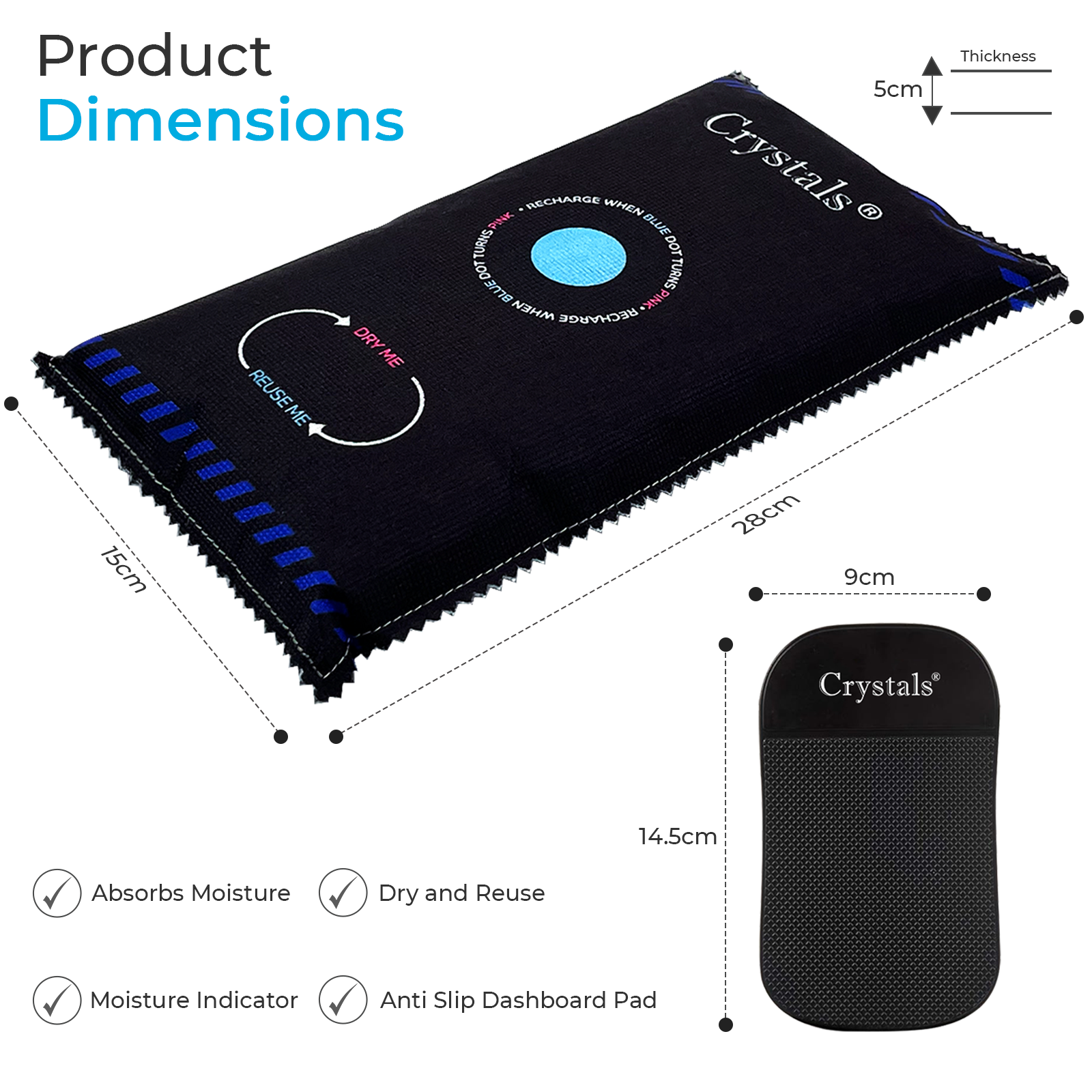 Car Rice Condensation Kit Reusable Car Dehumidifier Moisture Condensation Absorber Bag – Brits ...