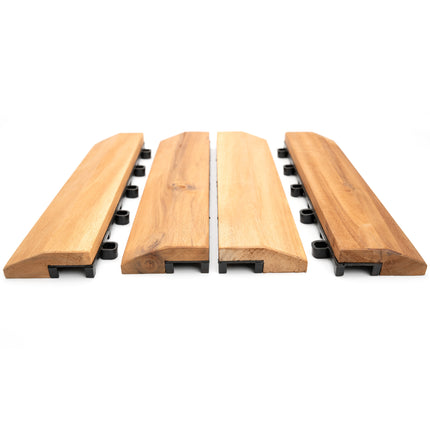Interlocking Wooden Decking Tiles