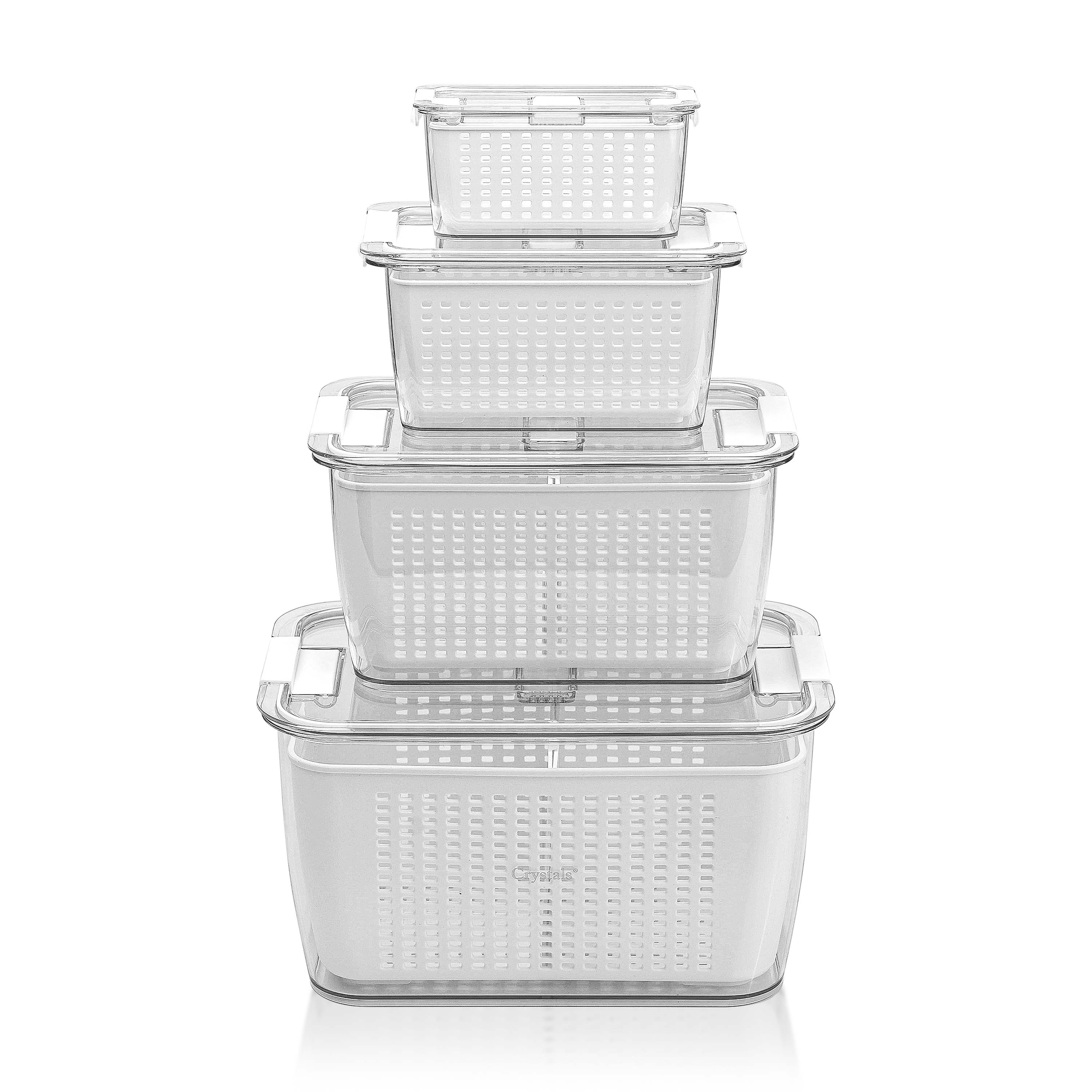 Brits Storage Fruit Vegetable Fridge Organiser Storage Box – Brits Home Garden
