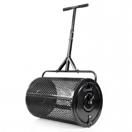 24" Steel Compost Spreader Roller