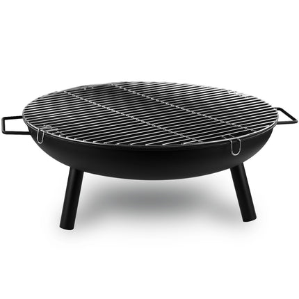 Portable Patio Round Fire Pit - 23"  Black