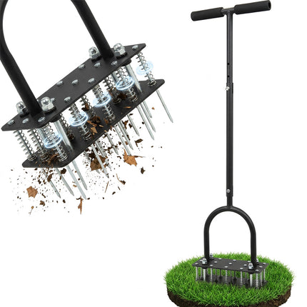15 Spikes Lawn Manual Aerator