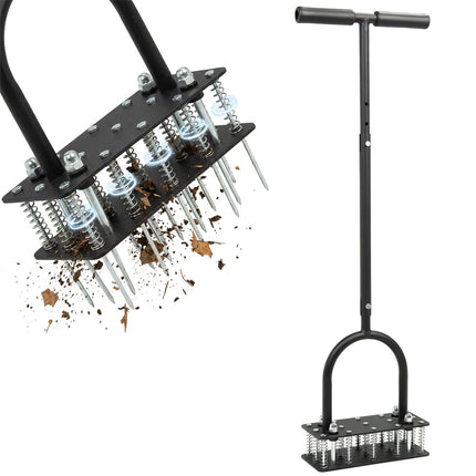 15 Spikes Lawn Manual Aerator