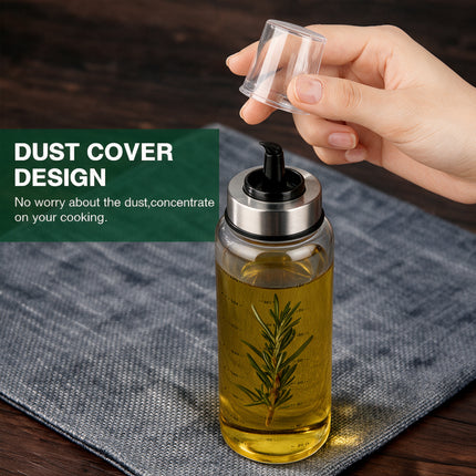 2Pcs Cooking Oil Bottles with Drizzlers