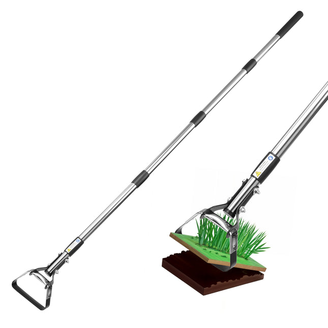 Long Handled Flexible Hoe for Weeding Soil Gravel and Garden Beds